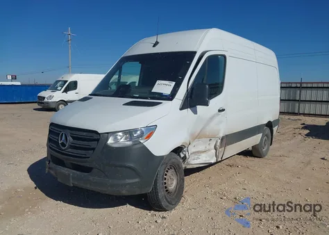2025 Mercedes-Benz Sprinter 2500 Standard Roof 4-Cyl Diesel из США, поврежденный, VIN W1Y4KBHY2ST198109